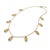 Beautiful Citrine Dangle Necklace | November Birthstone Station Necklace For Sale - Image 4 of 5