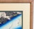 Wood Vintage Hiroshige Arashiyama Kyoto Cherry Blossoms Woodblock Print Framed For Sale - Image 7 of 10
