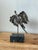 Vintage Bronze Flying Angle Sculpture For Sale - Image 11 of 12