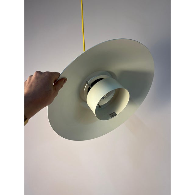 White White Slatted Lamp from Lyskær Lighting For Sale - Image 8 of 11