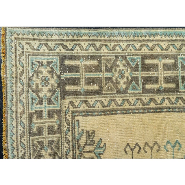 Early 21st Century Turkish Vintage Rug 4'9" x 11' #21398 For Sale - Image 5 of 8