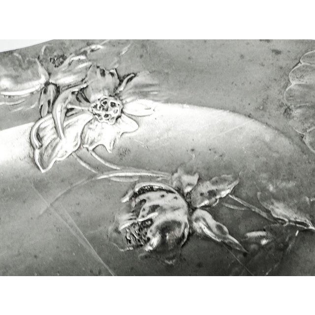 Art Nouveau German Bowl by Kayserzinn, 1900s For Sale - Image 11 of 18