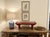 Wood Chinese Distressed Red Treasures Graphic Rectangular Stand Display For Sale - Image 7 of 12