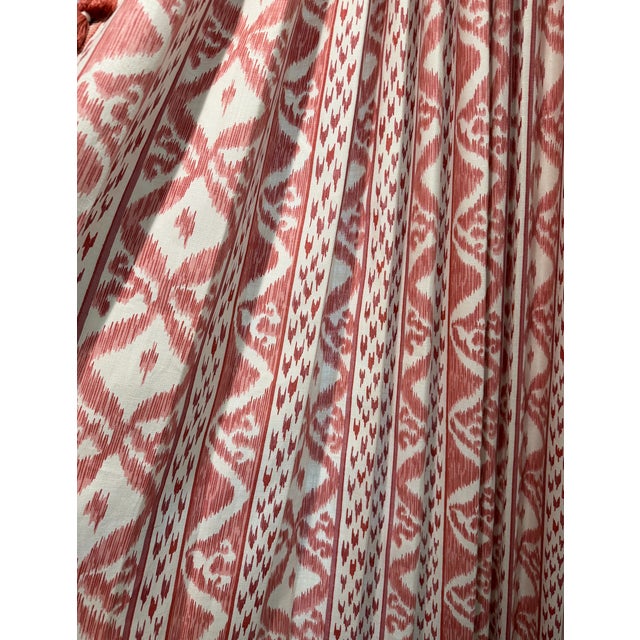 Pair of Cowtan & Tout Drapery Panels With Tassel Fringe For Sale - Image 9 of 11