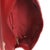 Red Chevron Calfskin Top Handle Flap Bag For Sale - Image 9 of 9