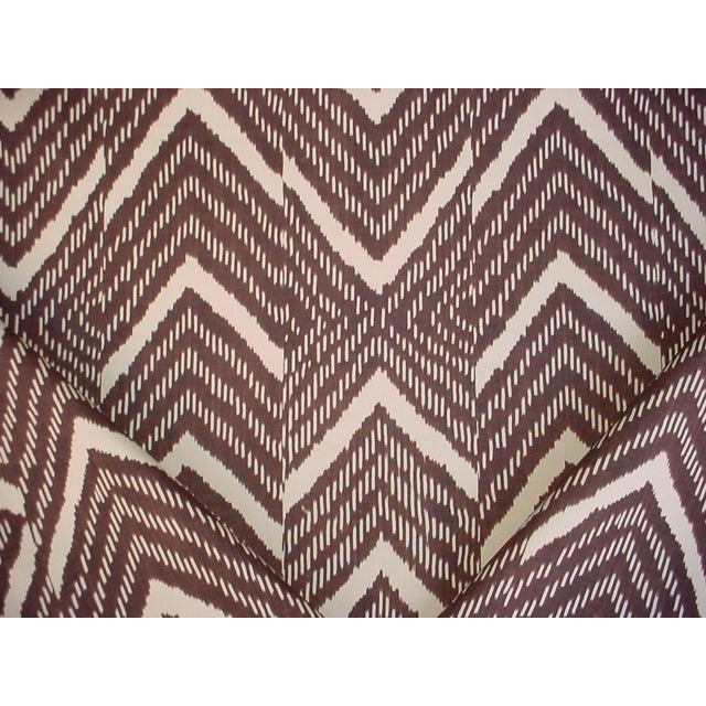 Ralph Lauren Lcf66010f Rimba Ikat in Sepia Zig Zag Bargello Cotton