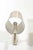 Designer: Jacques Charles Dims.: 11"W x 13"D x 16"H Finish: Polished Chrome Beautiful pair of sculptural sconces from the...