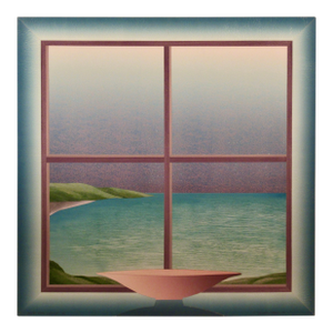 Daniel Joshua Goldstein Kennett'S Window High Tide (Variation #1) 1988 Collage