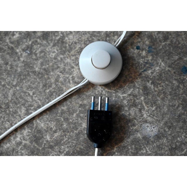 Italian Space Age Arc Floor Lamp in Marble and Chrome, 1970s For Sale - Image 15 of 16