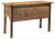 Late 18th Century Antique Georgian Oak Lowboy With Scalloped Apron, Late 18th/Early 19th Century For Sale - Image 5 of 8