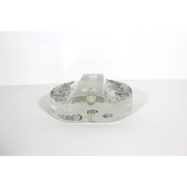 Transparent 1960’s Walther Glus Solifleur Glass Mid-Century Modern German Crystal Bud Vase For Sale - Image 8 of 8