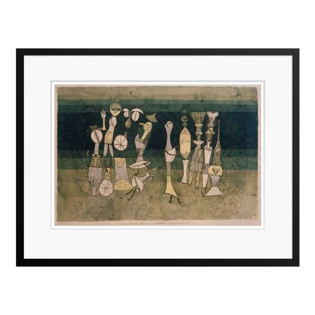 Paul Klee 'Comedy' Archival Pigment Print Framed in Black Reproduction For Sale