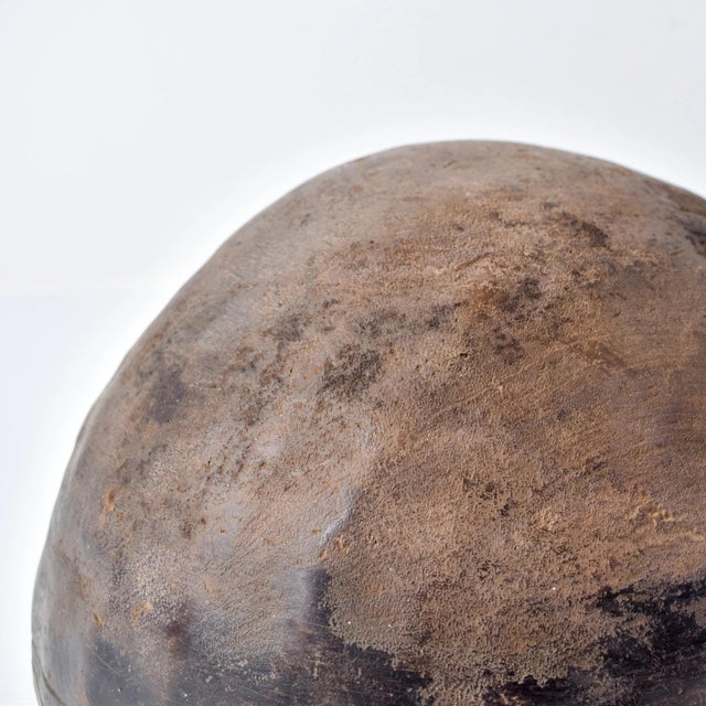 Wood Early 20th Century Nupe Wood Bowl Nigeria For Sale - Image 7 of 11