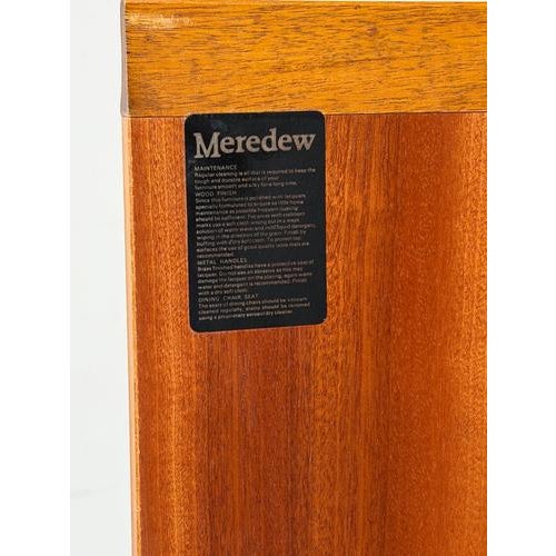 Mid-Century Modern Teak 5-Door Sideboard with Hairpin Legs from Meredew For Sale - Image 3 of 7