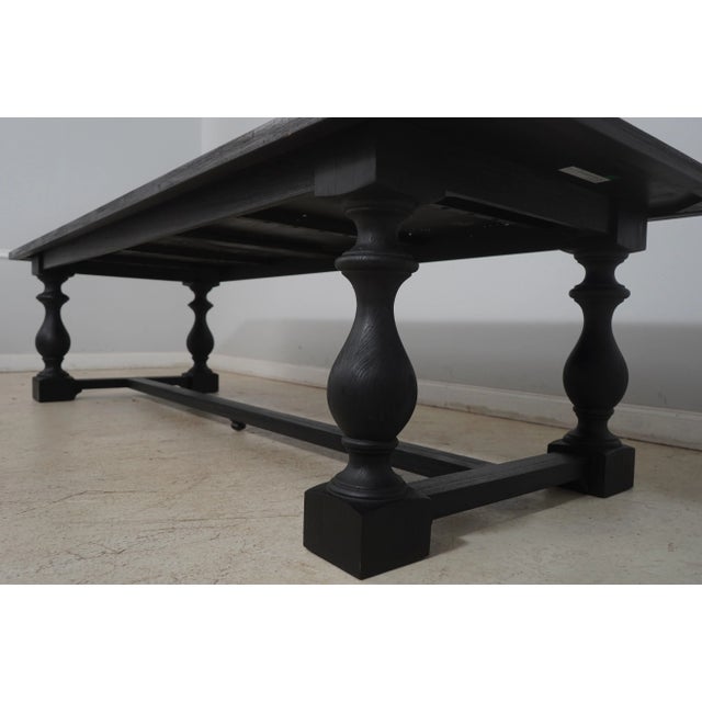 Restoration Hardware Large Distressed Finish Farm Dining Room Table ...
