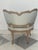 French Provincial Antique,French Provincial ,Louis XV ,Berger,Delicate Carved Wood Frame ,With Gilded Accent For Sale - Image 3 of 8