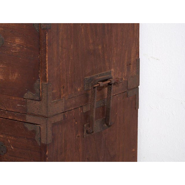 Antique Storage Chest of Drawers | Tansu Antique | Amaru For Sale - Image 9 of 13