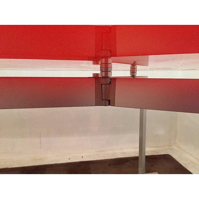 Metra Italian Modern Table by Makio Hasuike for Seccose For Sale - Image 10 of 13