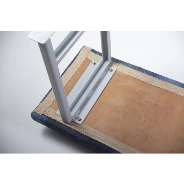 Industrial Jeans Bench, 1980s For Sale - Image 4 of 7