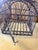 1950s Ornate Vintage Metal Birdcage For Sale - Image 5 of 8