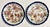 1920’s Antique Japanese Chinoiserie Hand Painted Traditional Geisha Girl & Pagoda Plates & Small Bowls - A 17 Piece Set For Sale - Image 4 of 12