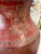 Red Large 19th Century Chinese Red Lacquered Palace Vases on Stands For Sale - Image 8 of 18
