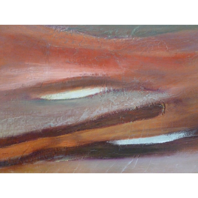 "Lay of the Land" Abstract Landscape Oil Painting by Scott Spencer For Sale - Image 4 of 7