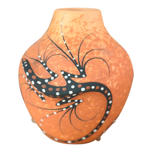 Handmade Signed Zuni Pueblo Vase