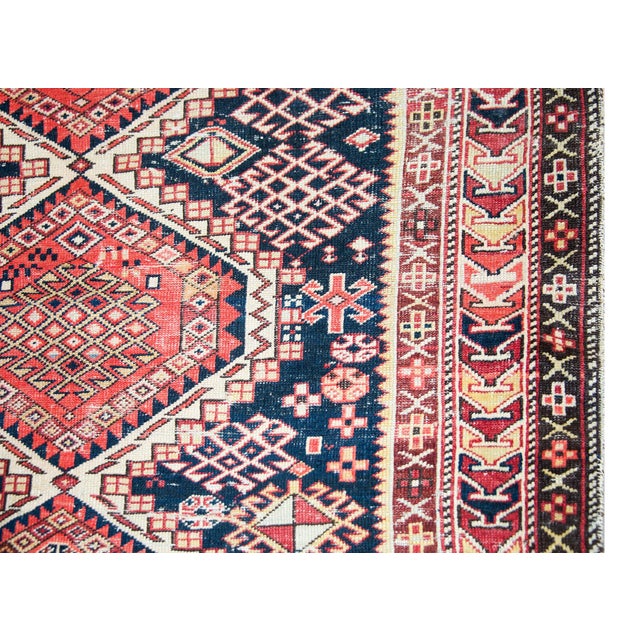 Early 20th Century Persian Shriven Rug For Sale - Image 10 of 14