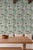 Artichoke Stem Stripe Grasscloth Wallpaper by House Party | Terra Verde | 8 Yards For Sale - Image 4 of 11