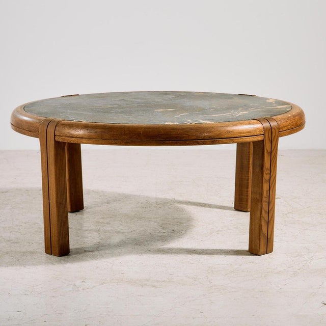 Vintage Oak Coffee Table, 1980s For Sale - Image 15 of 15