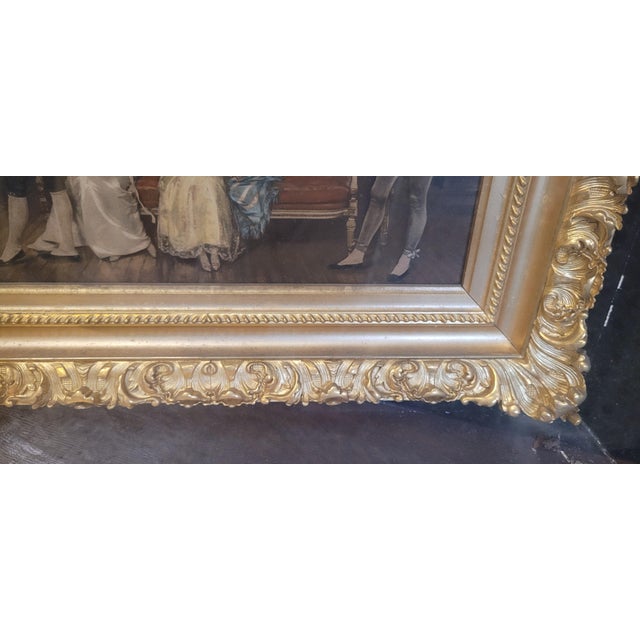 19th Century Shadow Box Framed Parisian Picture For Sale - Image 10 of 16