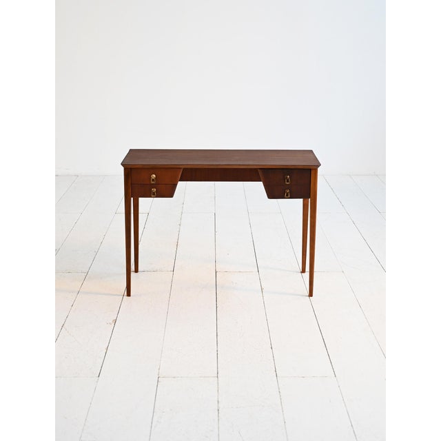Small Mahogany Desk, 1960s For Sale - Image 10 of 10