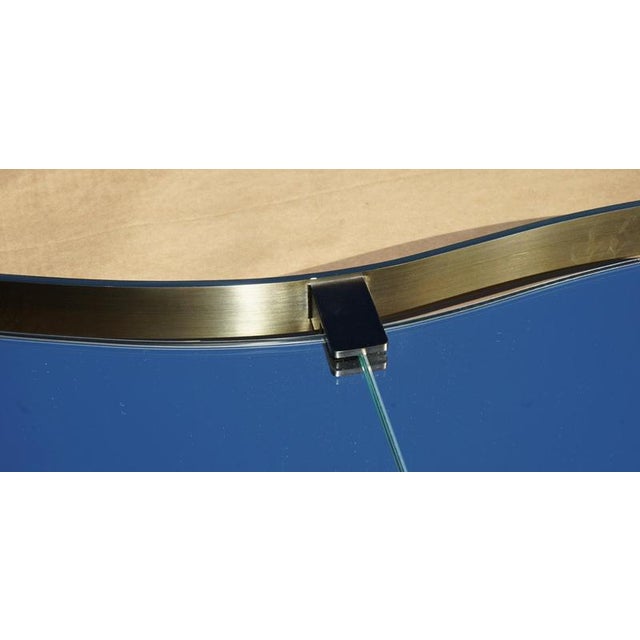 Anjou Mirrors in Polished Brass and Glass from Donghia, Set of 2 For Sale - Image 10 of 16