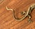 Mid-Century Brass Lizard Wall Coat Hooks, 1950s, Set of 2 For Sale - Image 15 of 18