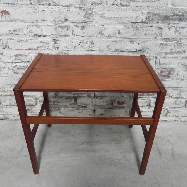 Wood Vintage Nesting Tables, 1960s, Set of 3 For Sale - Image 7 of 18