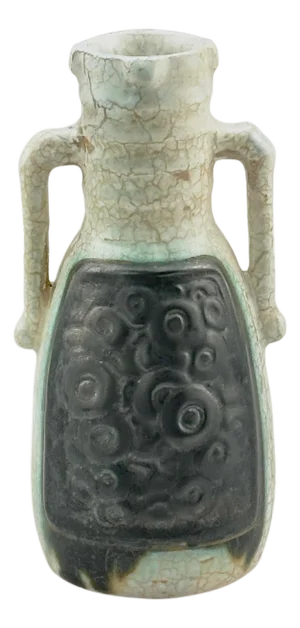 Art Deco Ceramic Urn Vase, Czech, 1930s