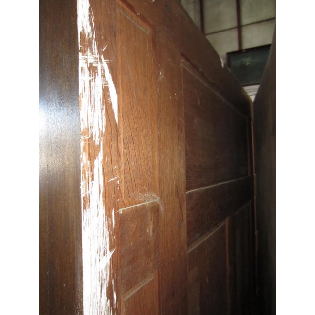 Wood Scottish Oak Library Drawer Cabinet For Sale - Image 7 of 12