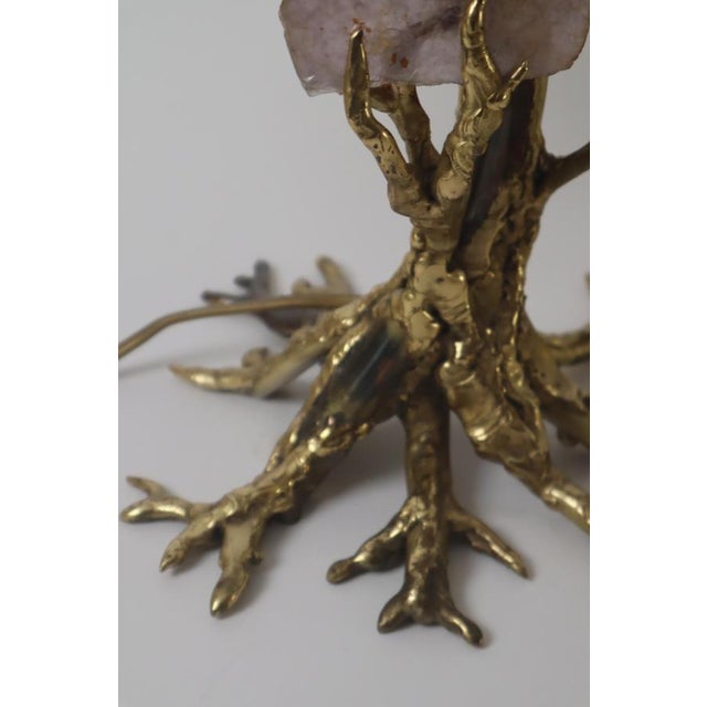 Sculptural Tree Lamp attributed to Richard Faure for Maison Honore Paris, 1970s For Sale - Image 11 of 14
