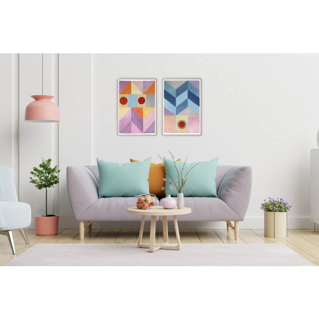 These series of paintings by Natalia Roman gather their inspiration from geometric, minimalist shapes and paintings from...