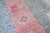 Tribal Soft Pink Turkish Wool Hallway Runner For Sale - Image 3 of 11