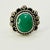 Vintage Home is pleased to present this gorgeous sterling silver cocktail ring with a Turquoise stone and sterling rope...