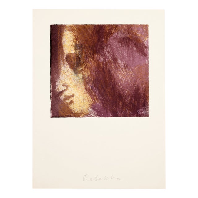 Emil Wachter, Rebekka, 1987, Watercolor For Sale