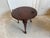 Vintage Queen Anne Style Solid Wood Drop Leaf Handkerchief Side Table For Sale - Image 14 of 17