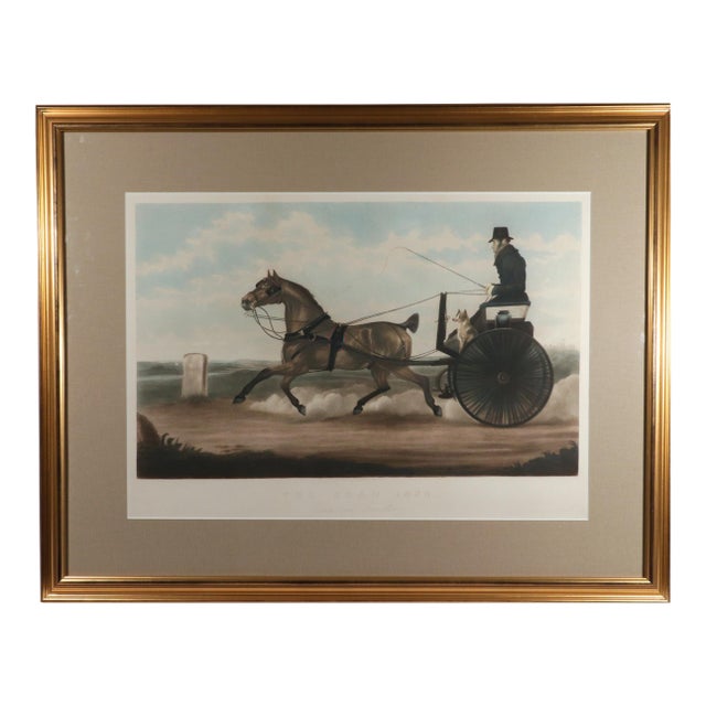 The Road 1825: ‘Commercial Traveller’ — A Large Hand-Coloured Aquatint After Owen Bailey For Sale