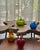 Glass 1970’s Vintage Handblown Glass Fruit by Rainbow Art Company/Viking Glass Company - Set of 4 For Sale - Image 7 of 11