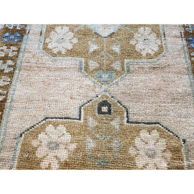 1950s Old Turkish Anatolian Area Rug 2x4 For Sale In Dallas - Image 6 of 9