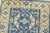 Oushak Runner 2’7” X 9’10” Blue Wool Tribal Hand-Knotted Oriental Rug For Sale In Philadelphia - Image 6 of 13