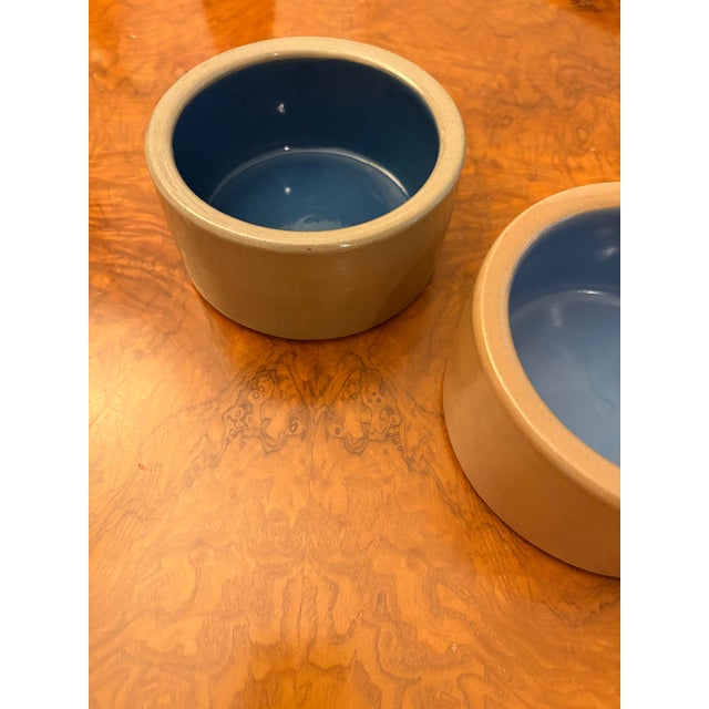 Mid-Century Modern Pair of French Mid-Century Ceramic Bowls For Sale - Image 3 of 9