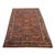 Persian Antique Persian Sarouk Wool 4X6 Red, Blue & Ivory Handmade Area Rug #9900111 For Sale - Image 3 of 6